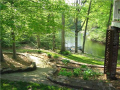 In Indiana, architectural exposure to S/E is optimum. Capture winter S/E passive solar sun. Moonlight and starlight are both visible in Foxcliff. Lake motor is limited to battery electric. No noise, no gas spills, no wash of the shoreline. No tree removal